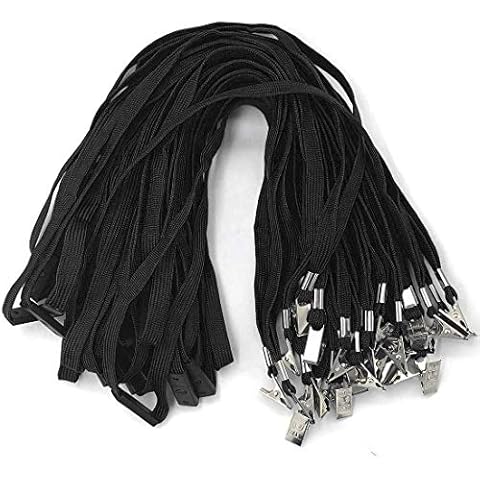Bird Fiy Breakaway Black Lanyards, 25 PCS Cover