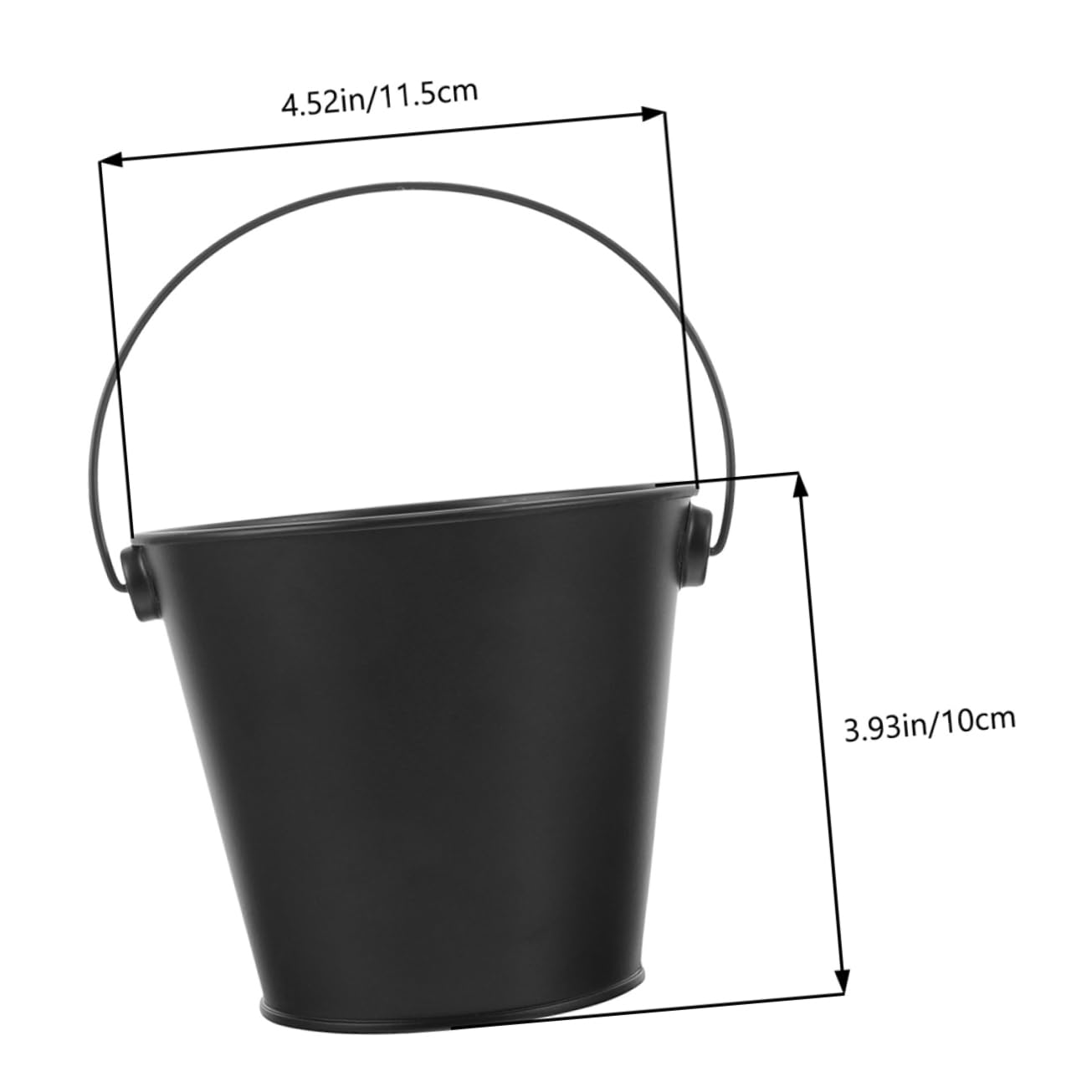 Gogogmee Barbecue Drip Grease Bucket Catch The Oil Barrel Iron Grill Bucket for Kitchen Grease Collection