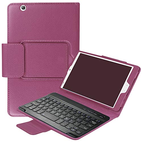 �yPCATEC�z NTT docomo dtab Compact d-01J / Huawei MediaPad M3 8.4 ��p���U�[�P�[�X�t�� Bluetooth �L�[�{�[�h��US�z�񁙃��[�}�����͑Ή� (�p�[�v��)