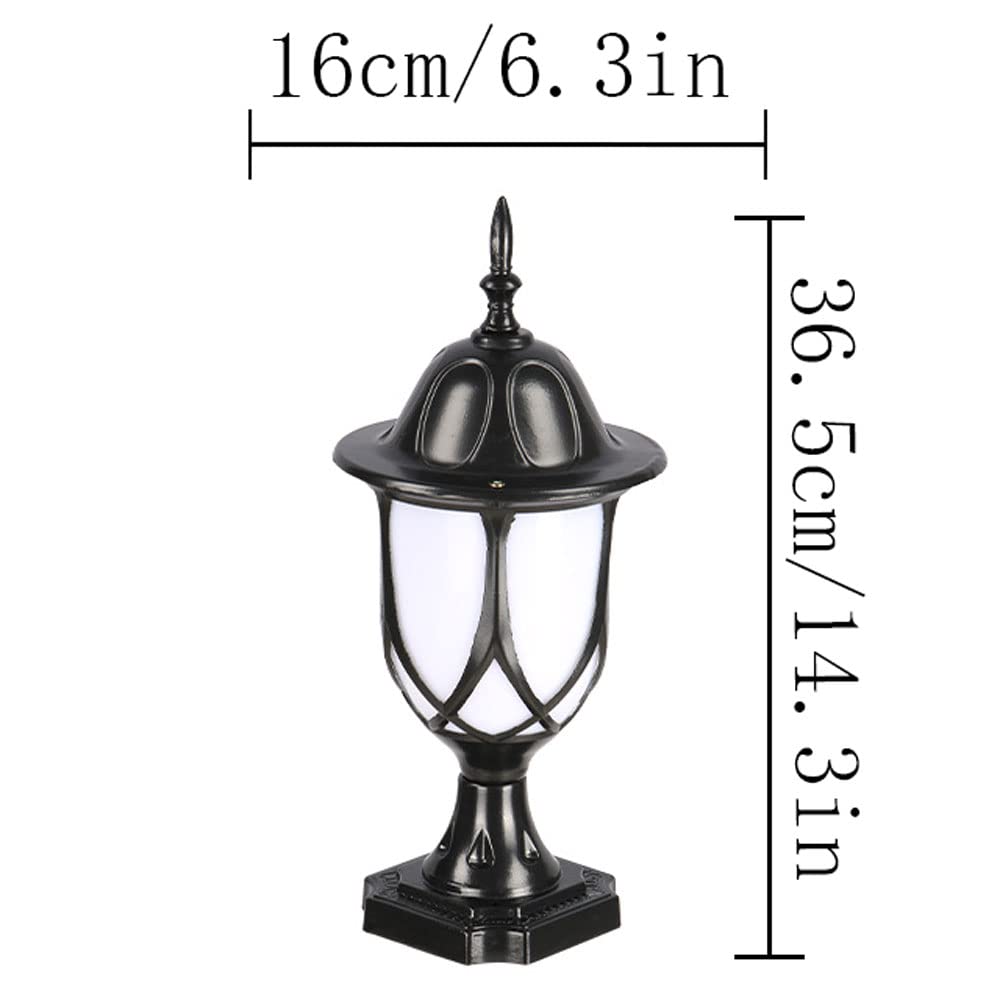 Lampy solarne, Korpus Lampy Z Odlewanego Ciśnieniowo Aluminium Minimalistyczna, Kreatywna Lampa Na Ganku W Willi