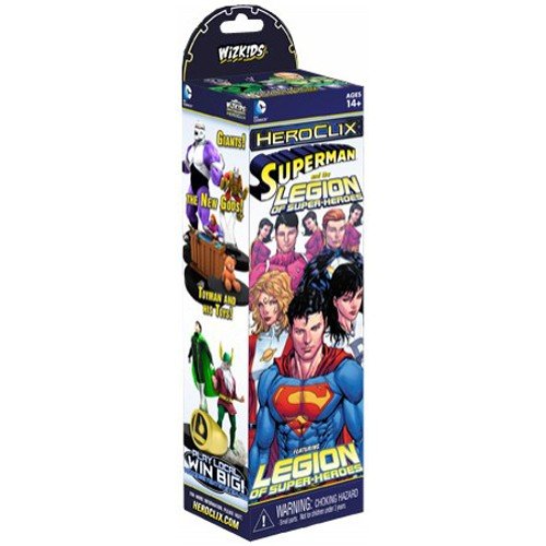 videojuegos-xbox, Toy 1 X Heroclix Legion of Superheroes Booster Pack by WizKids