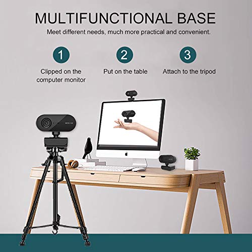 OWSOO P7 USB Webcam 1080P Câmera de computador de alta definição Câmera de conferência com foco auto