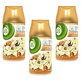 Vorteilspreis für 3 x 250 ml 3 x Air Wick Freshmatic Nachfüller Lufterfrischer Vanille & Karamell je 250ml