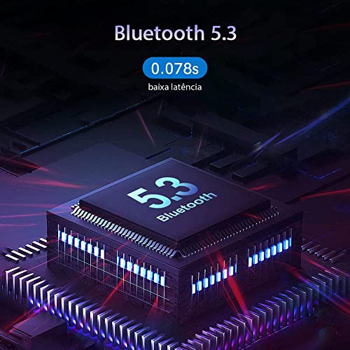 QCY H2 PRO Fone de Ouvido Bluetooth, Headphone Bluetooth 5.3 Headset, Conexão Multiponto Headphone,