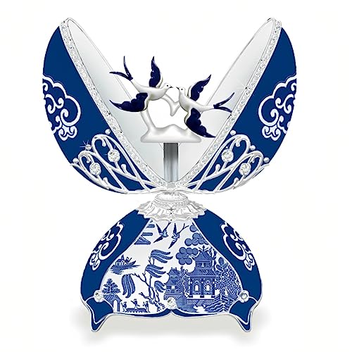 The Bradford Exchange Blue Willow Legendary Love Story Heirloom Porcelain