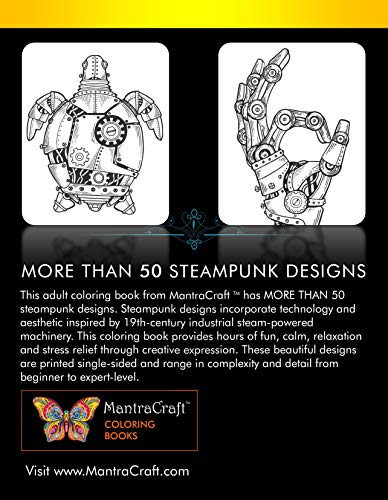 Coloring Book For Adults: Steampunk Designs: Stress Relieving Designs for Adults Relaxation steampunk buy now online Coloring Book For Adults: Steampunk Designs: Stress Relieving Designs for Adults Relaxation steampunk buy now online