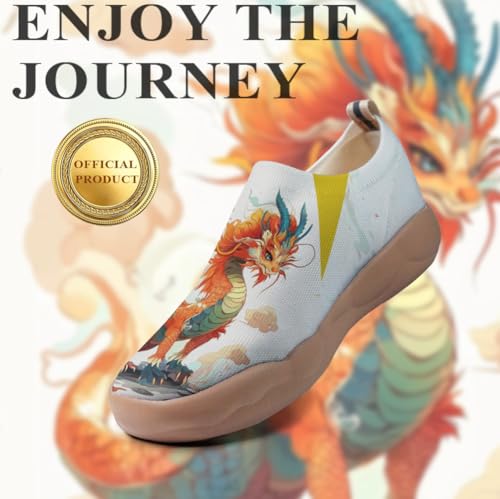 Men's Art Design Travel Shoes Slip On Casual Loafers Stylish Lightweight Comfort Fashion Sneaker2