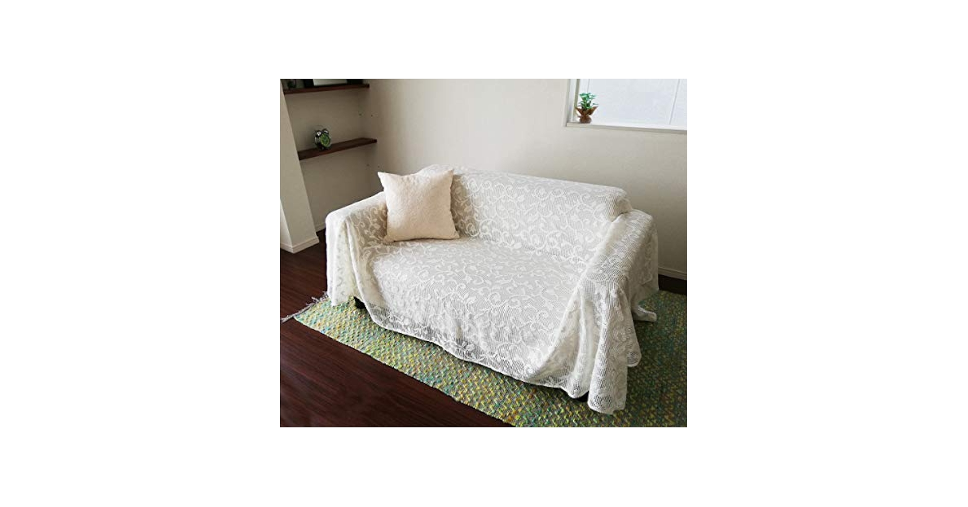 Amazon｜カエイレース(Kaei-lace) マルチカバー ホワイト 200