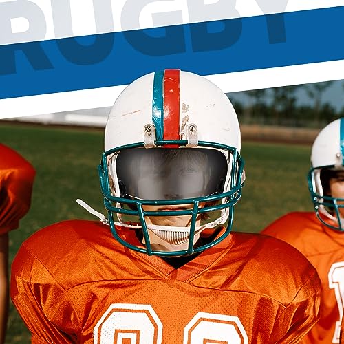 Image of Xuhal 2 Pcs Football Visor for Youth Adult Football Helmet Visor Lacrosse Helmet Eye Shield Eye Protection for Sport(Black)
