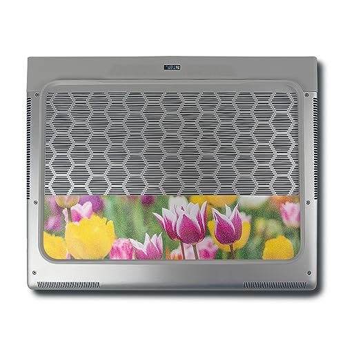 Image of MightySkins Glossy Glitter Skin Compatible With Alienware X16 R1 (2023) Full Wrap Kit - Field Of Tulips | Protective Durable High-Gloss Glitter Finish | Easy To Apply & Change Styles | Made in the USA