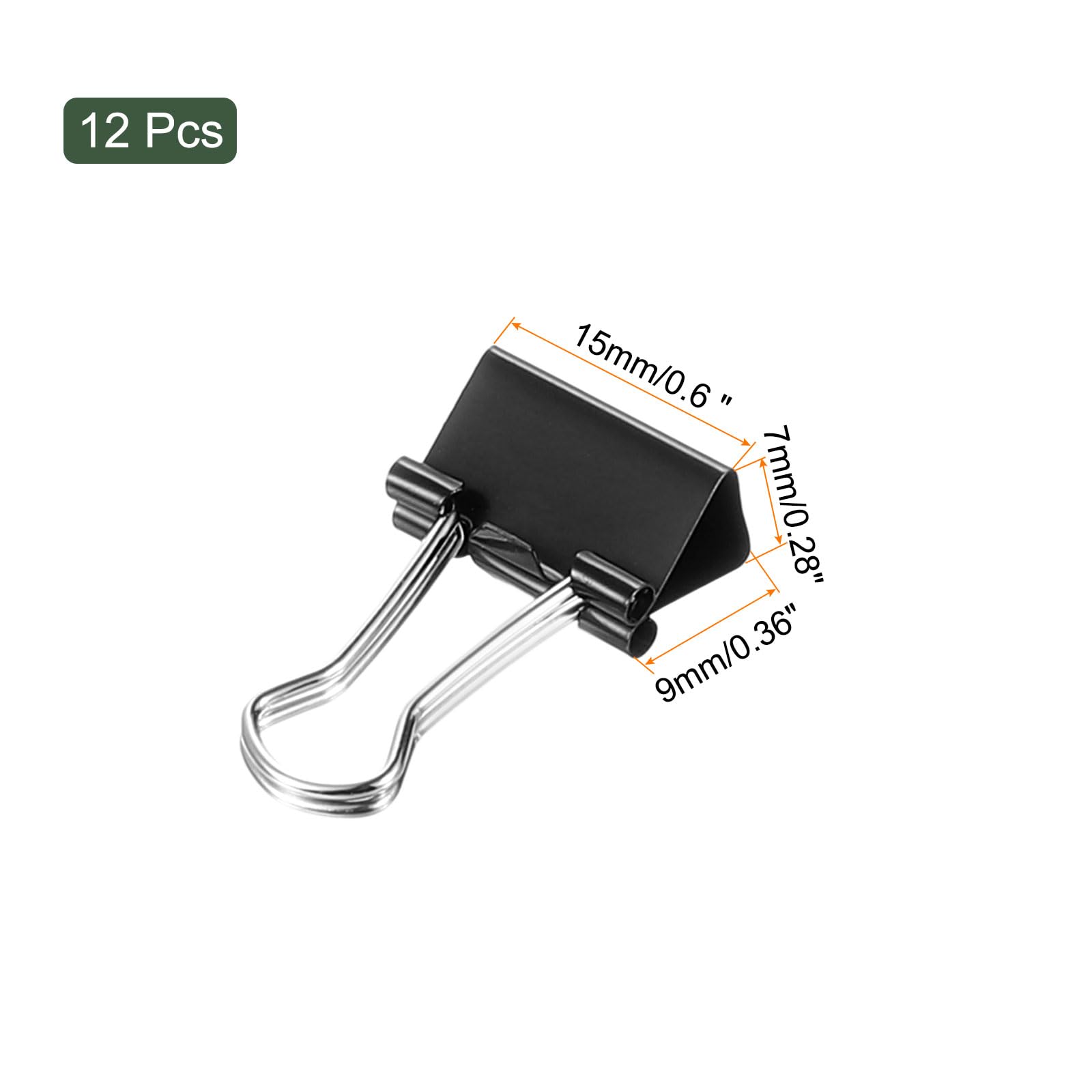M&G Binder Clips 15mm/0.6 Inch - Image 2