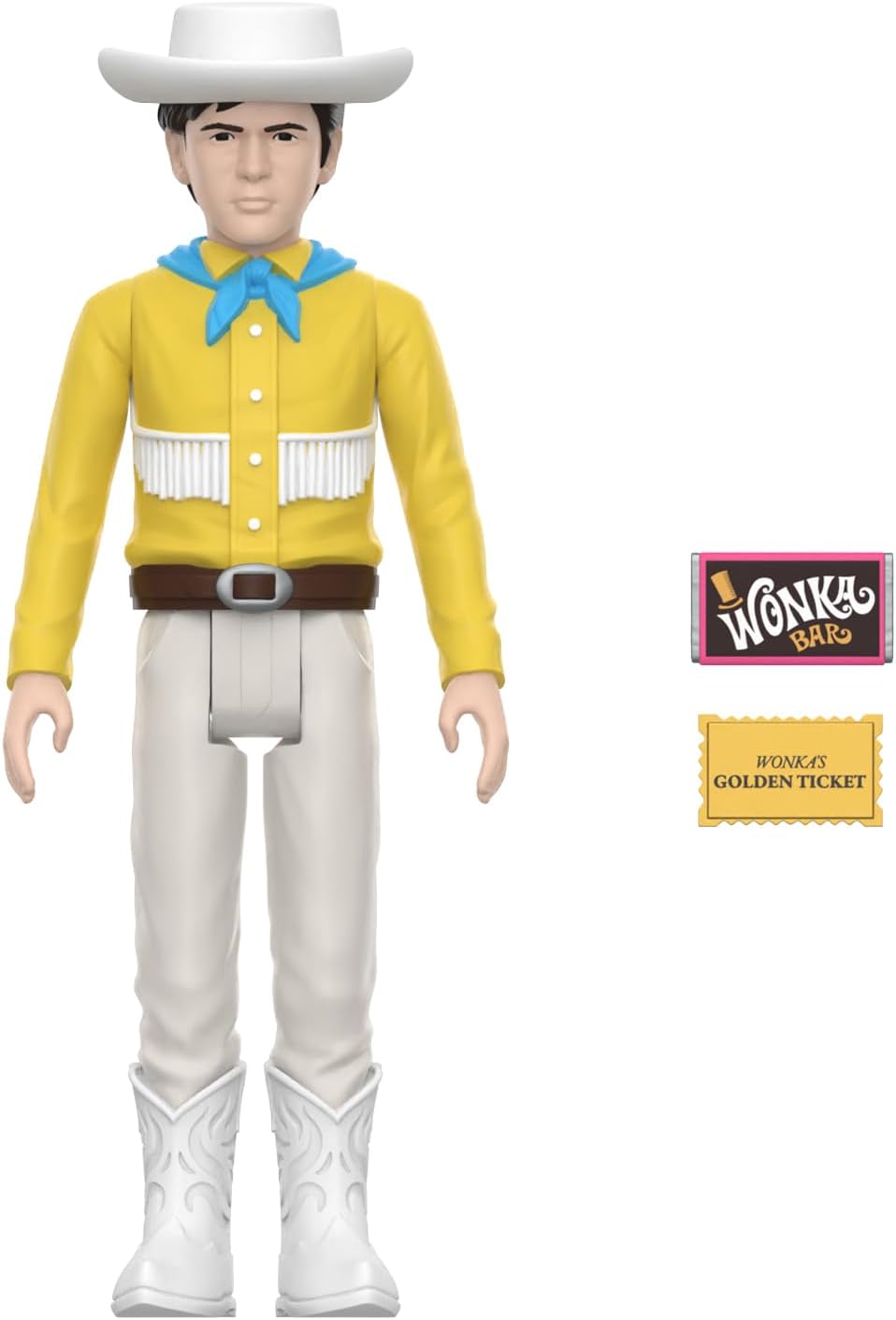Super7 Willy Wonka and The Chocolate Factory Mike Teevee - 3.75" Action Figure with Accessory Classic Movie Collectibles and Retro Toys