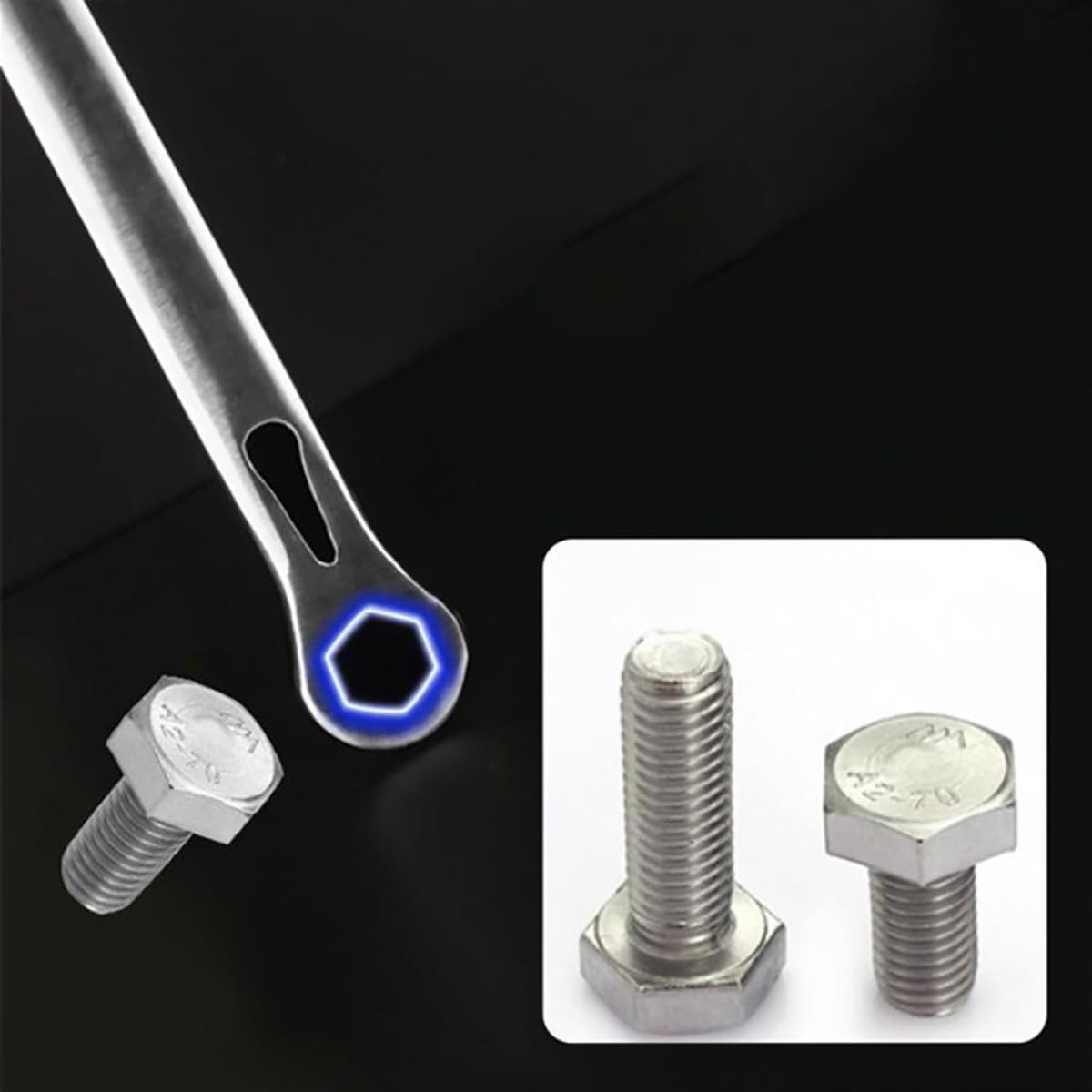 Uonlytech Paleta de Albañilería Multifuncional de Acero Inoxidable 3-8 Doble Cara Mango Redondo para Cortar Masilla y Trabajos de Construcción, Herramienta Manual Resistente