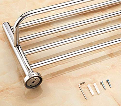 Étagère à serviettes murale et multifonctions pour un séchage rapide - 7