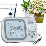 Beday Automatic Indoor Potted Plant Drip Irrigation Kit, Programmable Water Timer with Smart Humidity Detection, Plastic & Rubber, Style: Drip, Ideal for Up to 15 Pots
