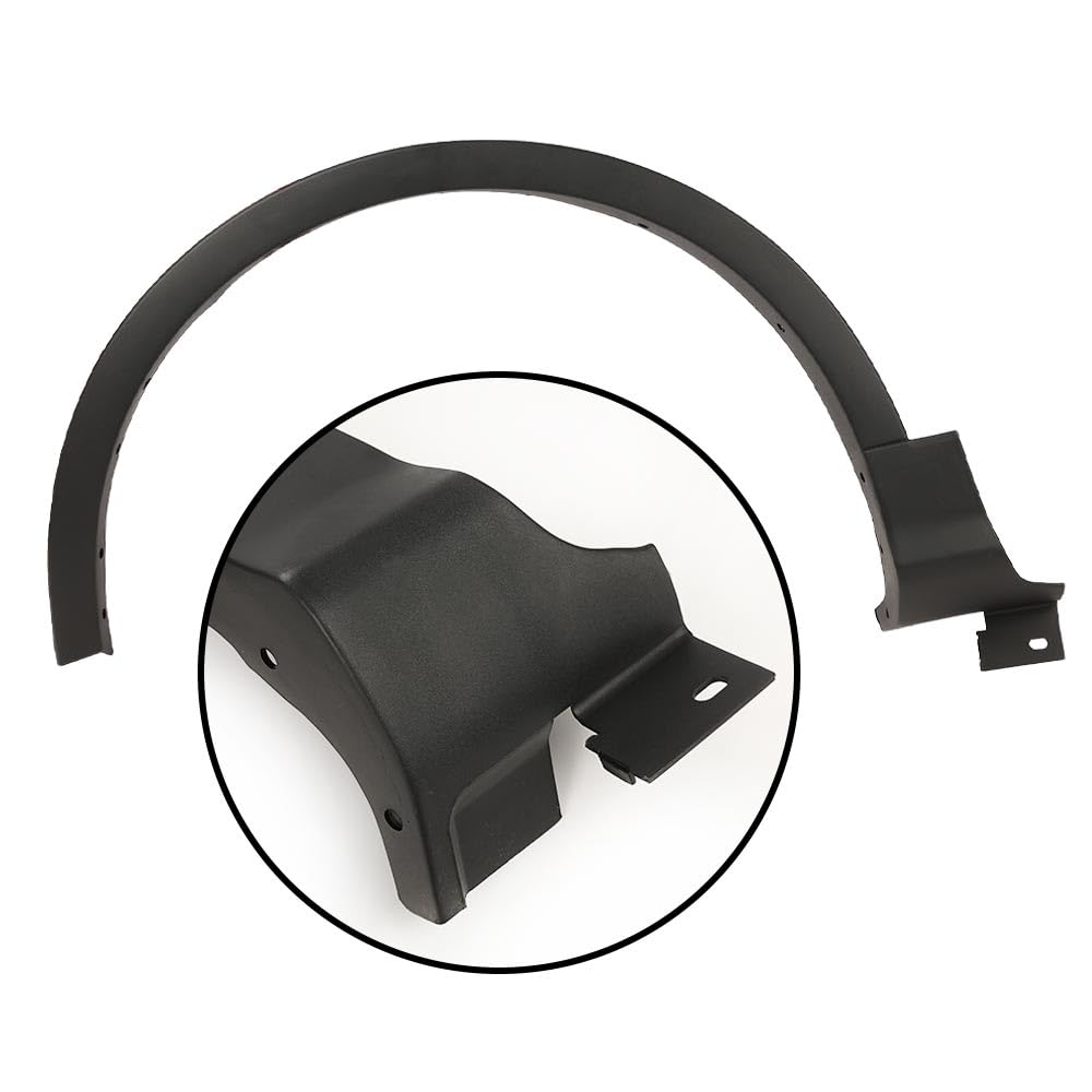 Garage-Pro Textured Black Fender Flare - Front Driver Side For 2017-2019 Ford Escape, OE Replacement