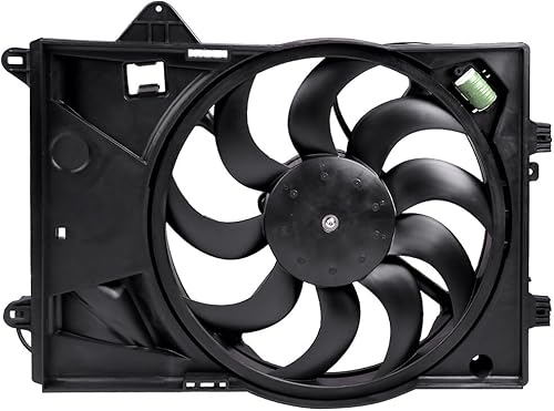 SCITOO Ventilador de refrigeración 621-071 + radiador 13247 apto para Chevrolet para Sonic 2012-2018