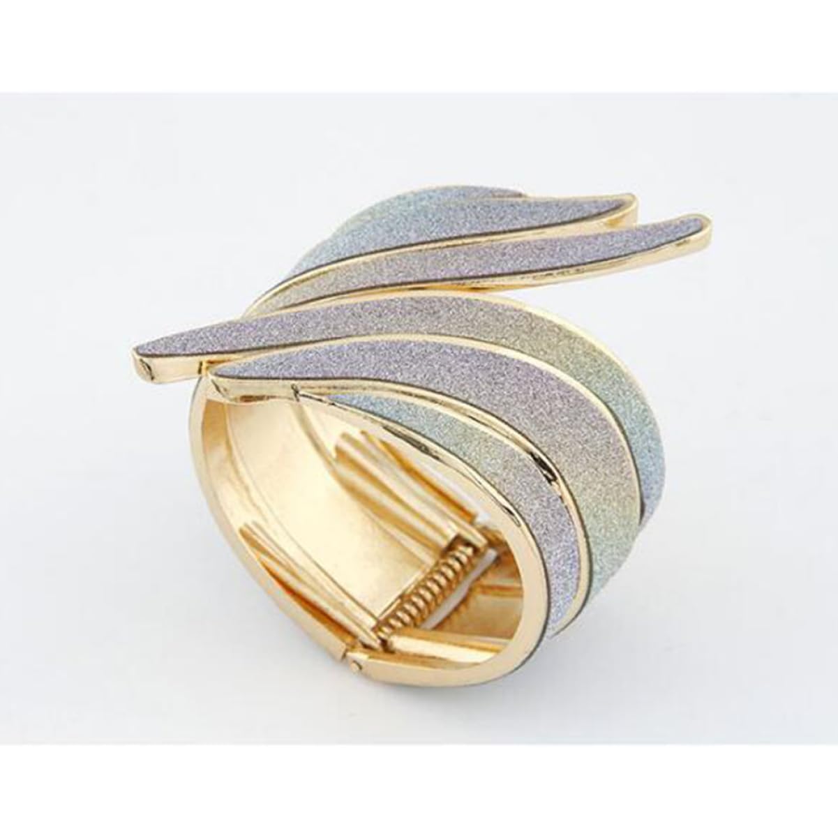 LIFKOME 3piezas Pulsera De Color Aleatorio Diseño De De Ángel Joyería De Moda Punk Pulsera Exagerada Para Mujer y Niñas Para Fiesta y