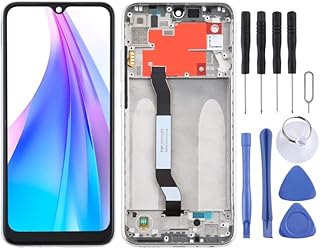 HUANGYUNCHAO Acessórios telefônicos Tela TFT LCD para Xiaomi Redmi Note 8T Digitalizador completo com quadro Substituição do telefone celular