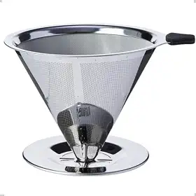 Coador Filtro de Café103 Inox Reutilizável e Sustentável Durável Fácil de Limpar Dispensa Filtro de Papel Econômico Premium