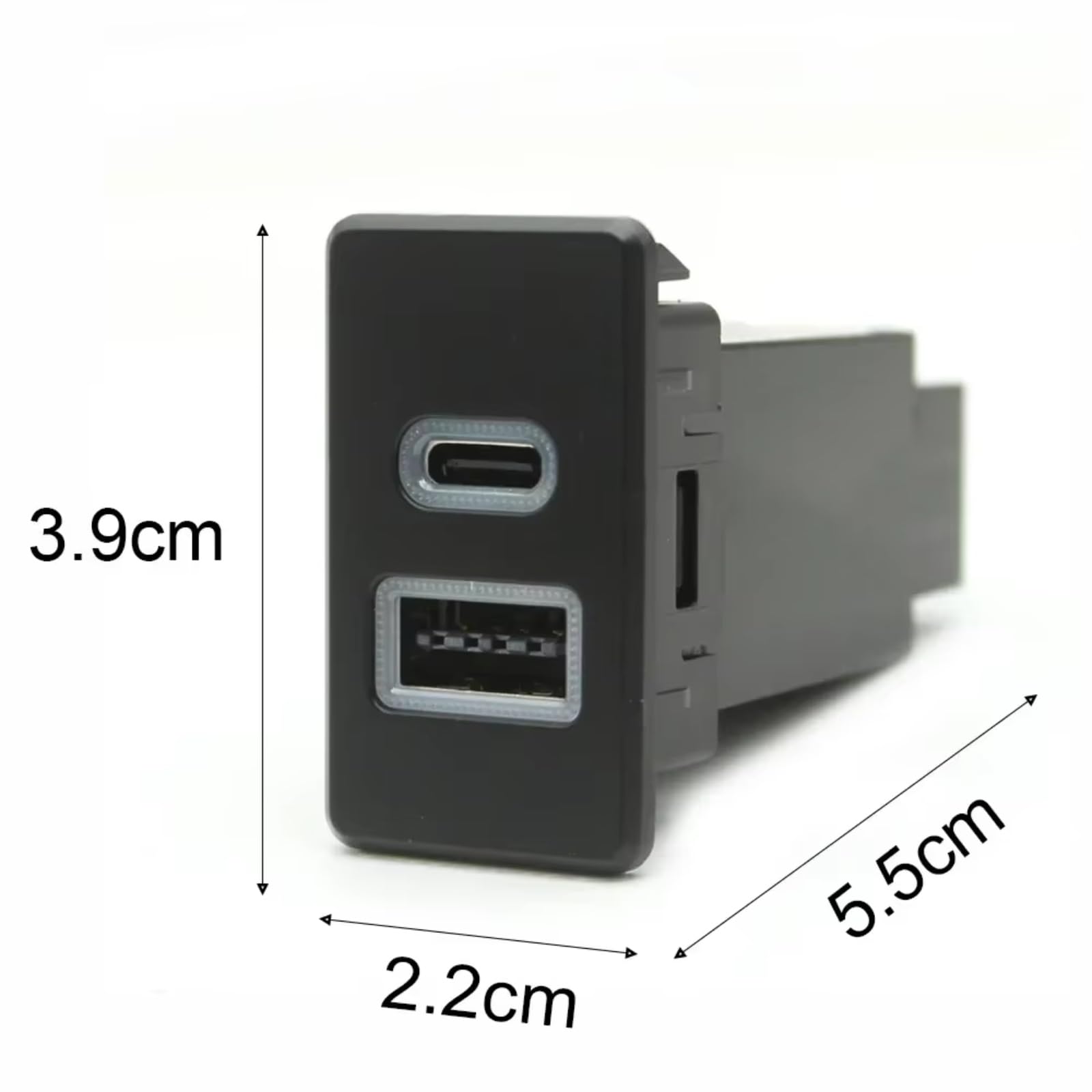 Presa USB Console Compatibile Con Nissan Per Paladin 12V Ricarica Rapida Auto A Doppia Porta QC3.0 Presa Interfaccia PD Di Tipo C Caricabatterie Ricambi Auto