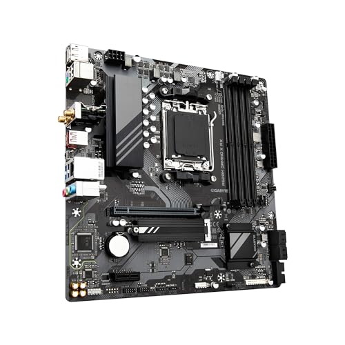 GIGABYTE A620M GAMING X AX (Rev. 1.1) AM5 LGA 1718 AMD A620 M-ATX, DDR5, PCIe 4.0 M.2, PCIe 4.0, USB 3.2 Gen1x2 Type-C, Wi-Fi 6E, Realtek 1GbE LAN, Q-Flash Plus, PCIe EZ-Latch - Scheda madre - Immagine 2