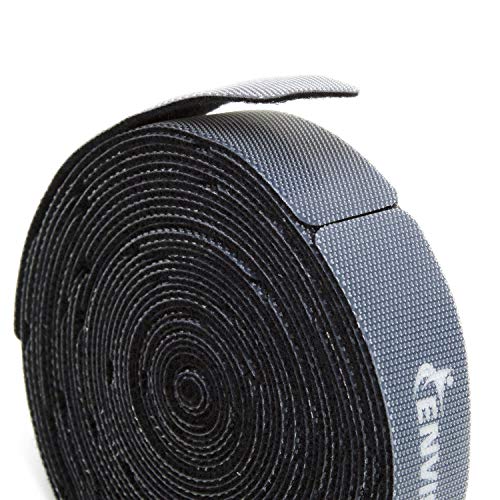 Top Rated Reusable Cable Ties 3/4" x 4" Self-Gripping Strips Ready to Use Precut Straps for Cable Management and Organizing Cords 50 Pack (Black) Top Rated Reusable Cable Ties 3/4" x 4" Self-Gripping Strips Ready to Use Precut Straps for Cable Management and Organizing Cords 50 Pack (Black)