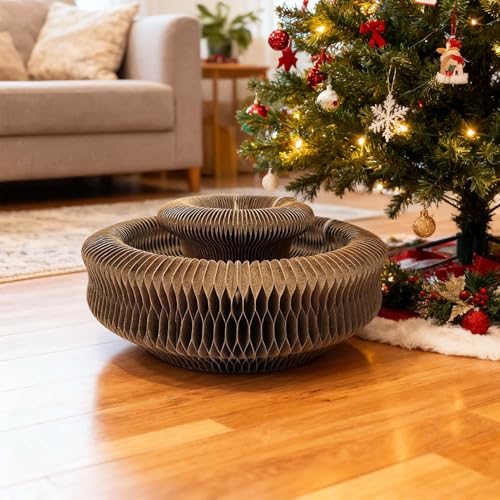 Planche à griffer pour chat interactive et accessoire d'entretien compact - 8