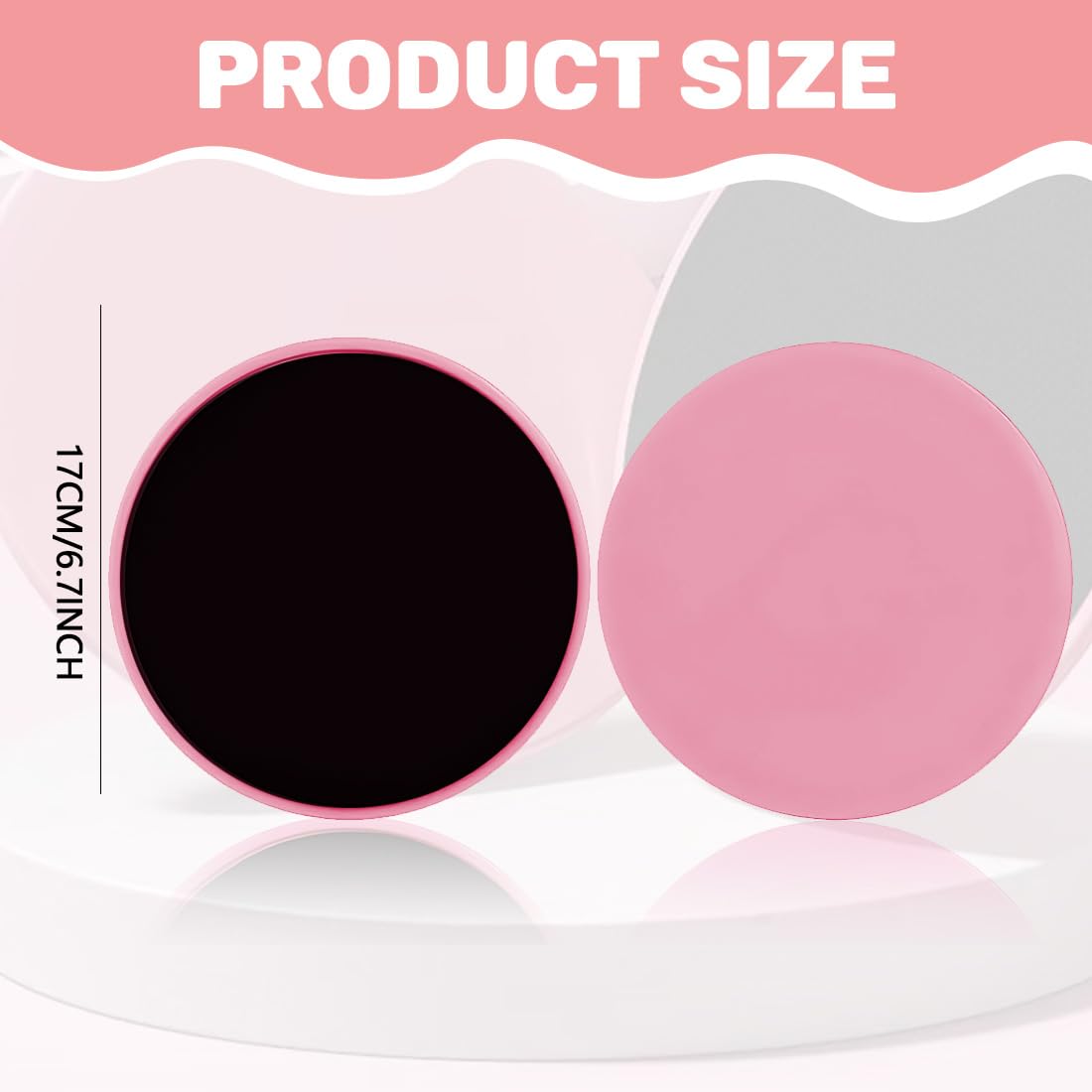 Discos Deslizantes,1 Par Core Sliders De Ejercicio,Deslizadores de Ejercicio,Cara Disco Abdominales,Cara Disco Core Sliders para Gimnasio en Casa Yoga Pilates sliders fitness discos deslizantes