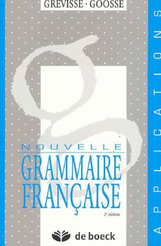 Télécharger Nouvelle Grammaire française : Application Francais PDF