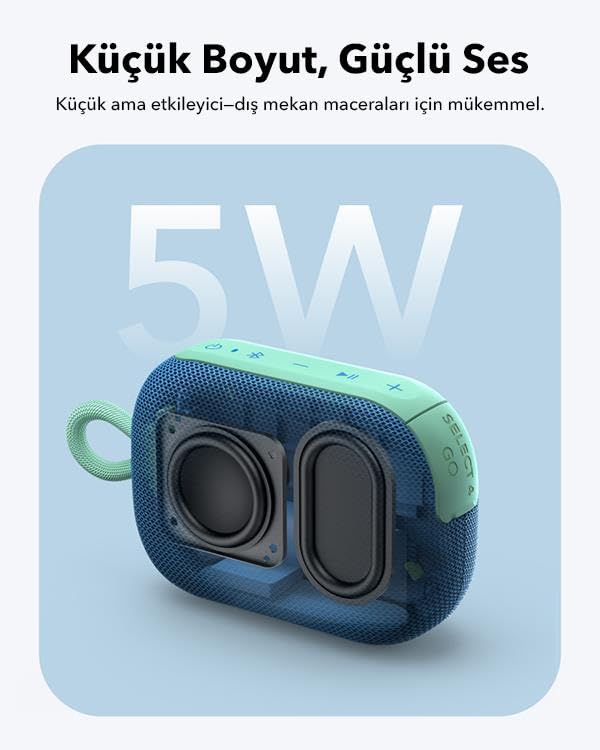 Amazon.co.jp: ANKER Soundcore Select 4 Go v2 ブルー : 家電＆カメラ