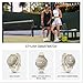 Garmin Lily® 2 Active, Small and Stylish Smartwatch, Built-in GPS, Hidden Display, Patterned Lens, Up to 9 Days Battery Life, Lunar Gold with Bone Silicone Band
