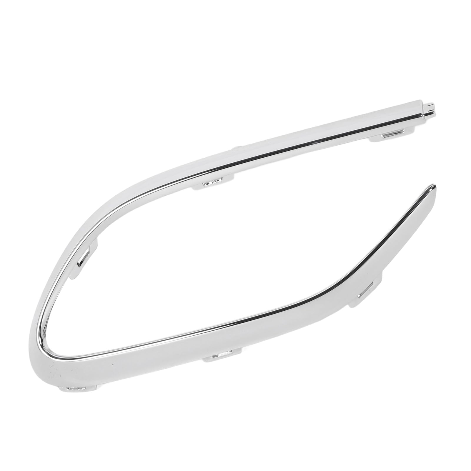 Cubierta Cromada para Moldura de Tubo de Parachoques Trasero para CLA C118 AMG-Line 2020-2024 - Ajuste OEM Acabado Brillante ABS Fácil Instalación con Clamp/Holder Cubierta Decorativa con