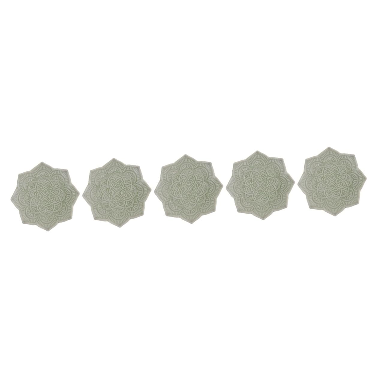 BESPORTBLE 5 Stück Keramik Schmuckschalen Kommode Formschalen Schmuckhalter Teller Ringschale Ringe Schalenhalter Schmuckschale Schale Ringschale Schublade Schmuckteller