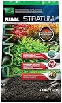 Fluval 12693 Plant and Shrimp Stratum, 4.4-Pound, Black, 2 kg (Pack of 1) | Aquarium Substrate for Planted Aquariums