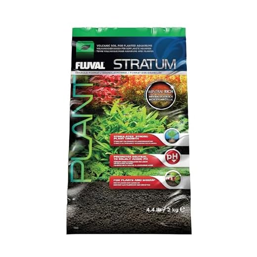 Fluval Stratum, Bodengrund fuer Aquarien, fuer Pflanzen und Garnelen, 2kg