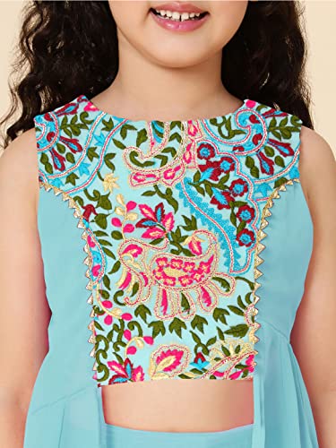 Image of A.T.U.N. (ALL THINGS UBER NICE) Girls Sharara Set