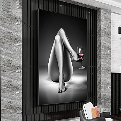 Toile femme moderne peinture affiche décoration murale salon dsdsgog
