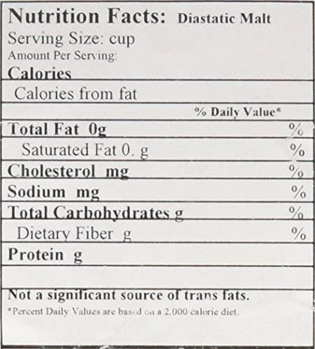 Diastatic Malt Powder, 1 lb.
