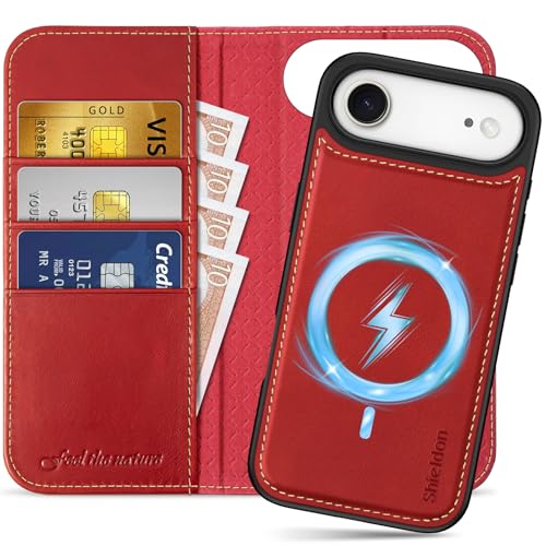 SHIELDON iPhone Air Ή 蒠^P[X 2in1 {vU[ 6.5C` 5G J[h[ [RFIDubLO] OR Jo[P̃CX[d uX^h@\ Xgbvt Ռz ACz AirΉ