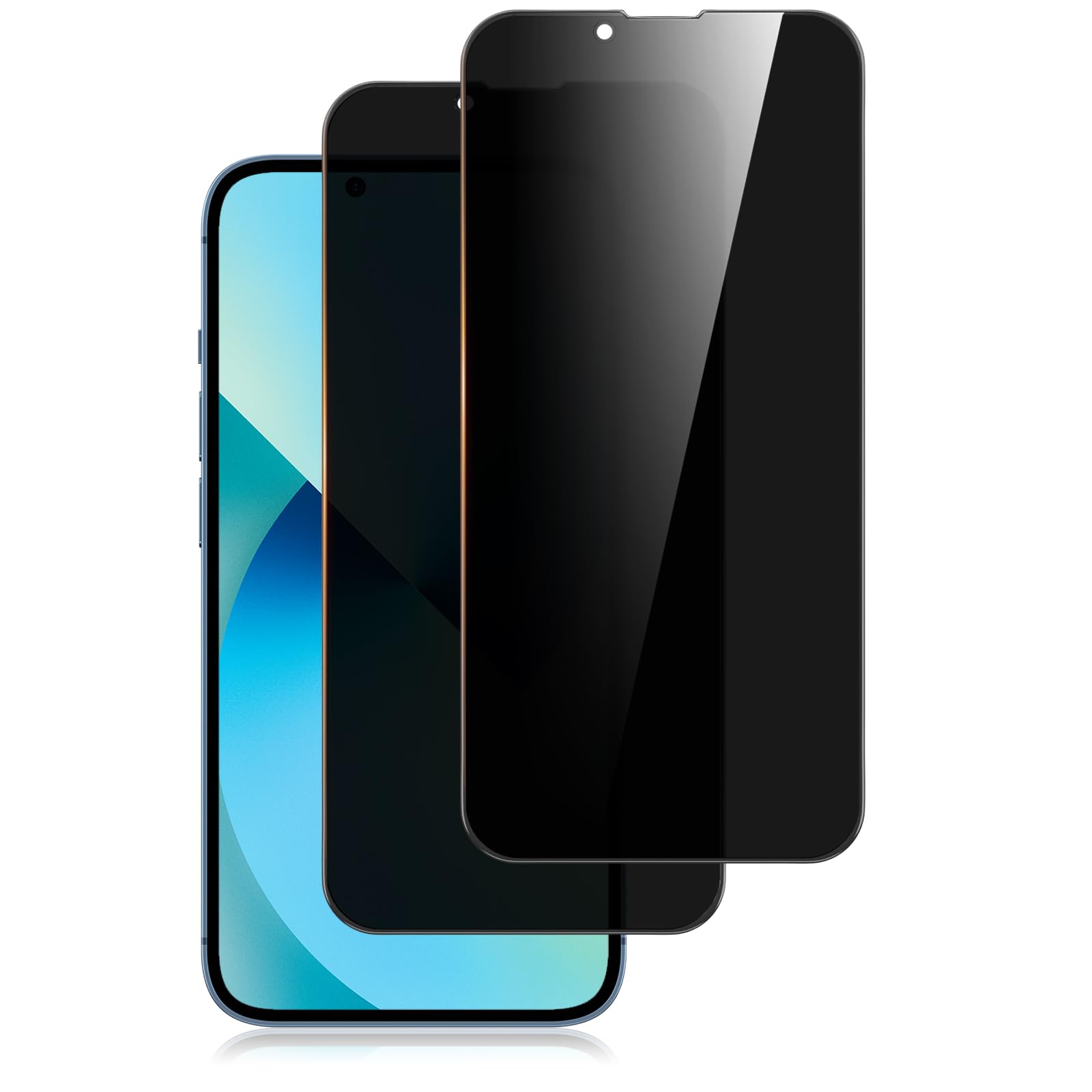 Pellicola Privacy Per IPhone 13/13 Pro E IPhone 16e 2025 | Vetro Temperato AntiSpy | Pacco Da 2 | Protezione Schermo - Foto 10