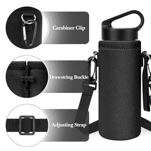Porte-bouteille avec sangle pour transporter facilement une gourde fine - 4