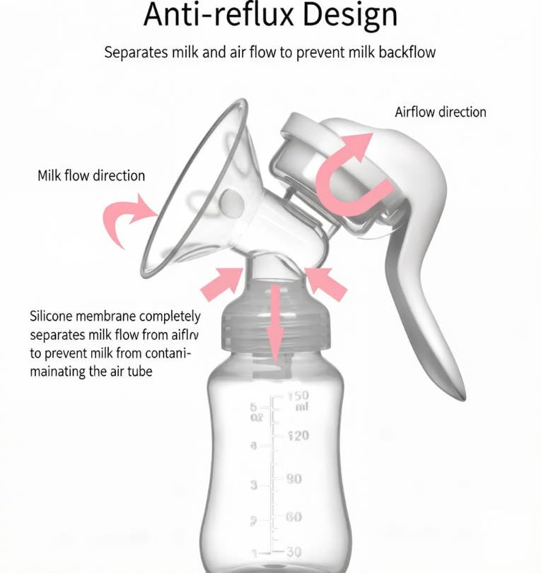 Extractor Manual de Leche con Biberón de 5 oz miniatura 5