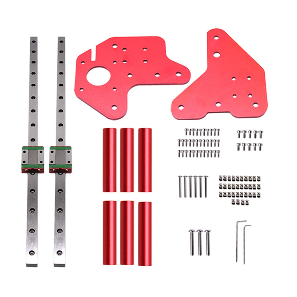 Ender 3 Dual Zaxis MGN12 Linear Rail Guide Kit with Fix