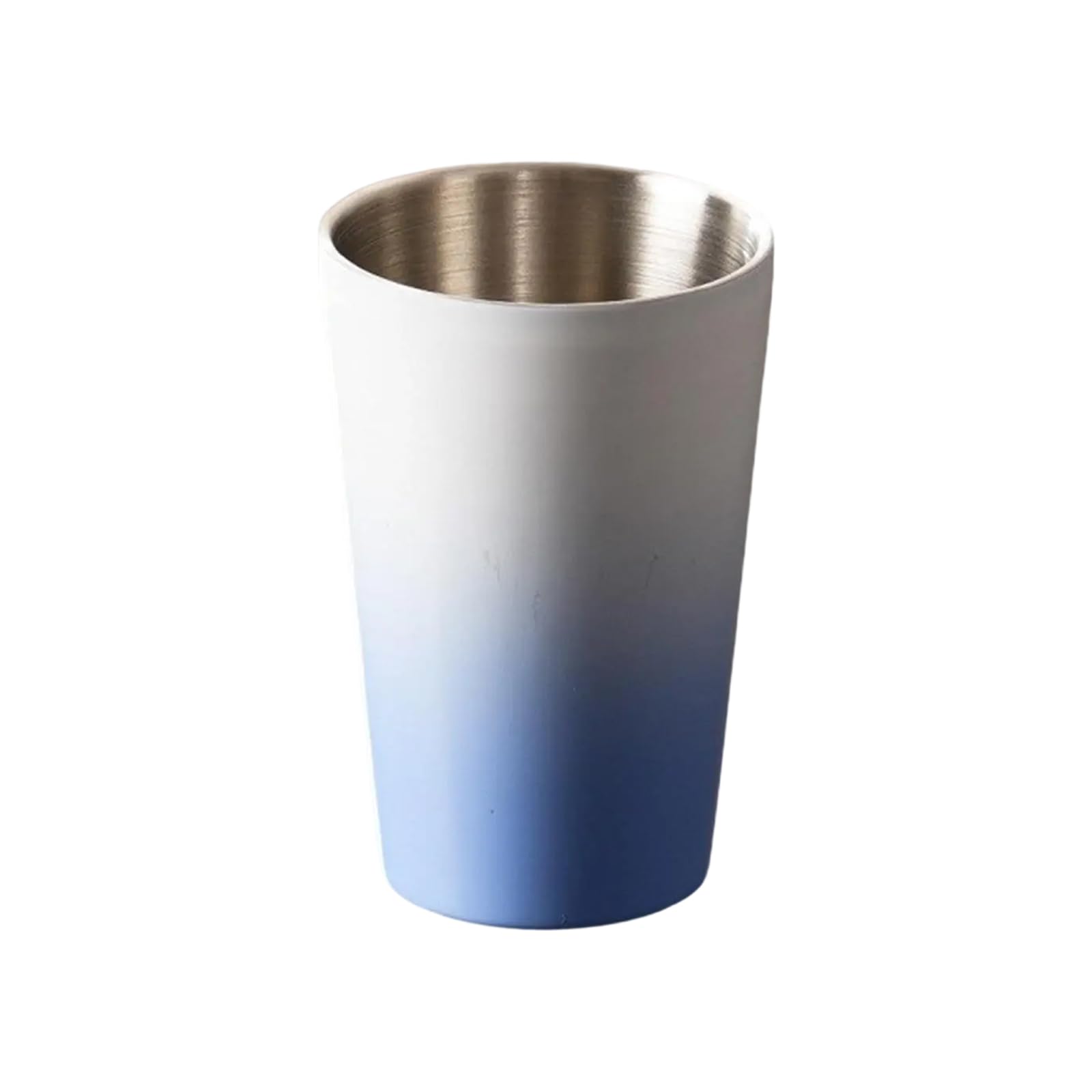 Xinsheinelry Wall Mug for Outdoor Camping Stainless Steel Beverage Drinking Cup Resistant Water Glass for Home Camping Mug