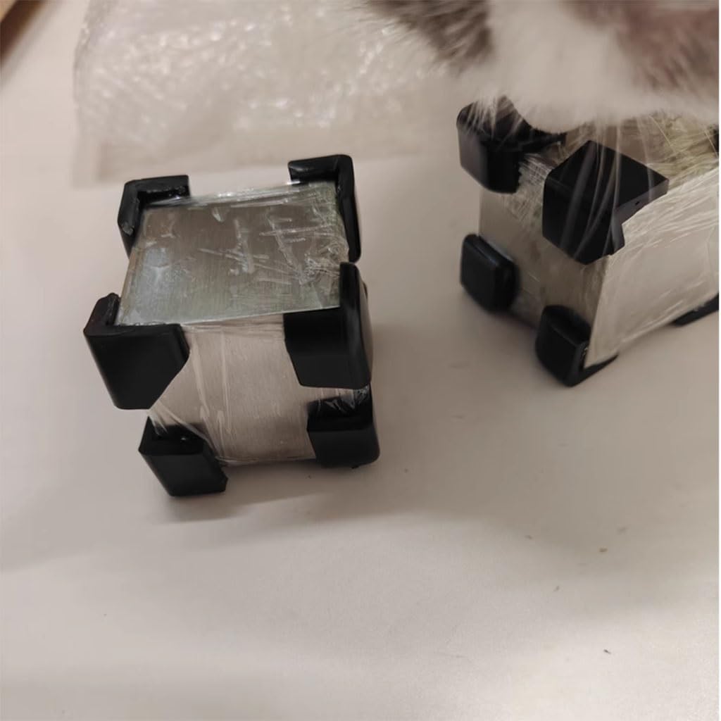 Fermacarte cubo in acciaio inossidabile 304, blocco quadrato solido lucido, resistente all'erosione, design durevole, perfetto per ufficio o decorazione domestica, dimensioni 45 x 45 x 45 mm