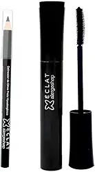 Kit Rímel Máscara e Lápis de Olho Hipoalergênico Eclat