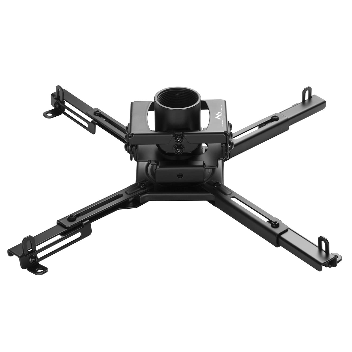 Maclean MC-913 Staffa universale per proiettore a soffitto regolabile in acciaio Inclinabile e Ruotabile 35kg