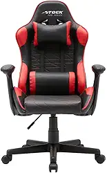 Cadeira Gamer Giratória Infantil Stock Car Blume Office Poliuretano (pu) Preto Vermelho Base Rodizio