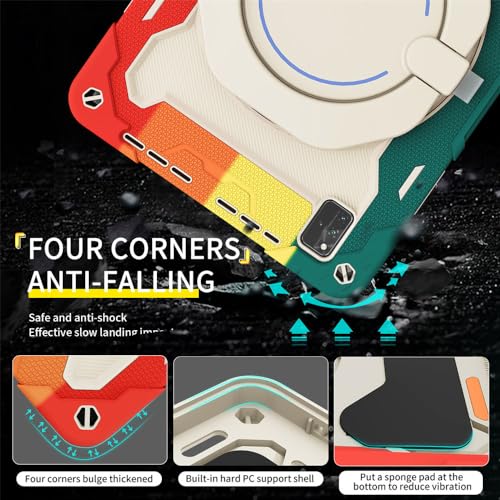 Funda MatePad Pro 12.6 silicona con correa ajustable y soporte 3